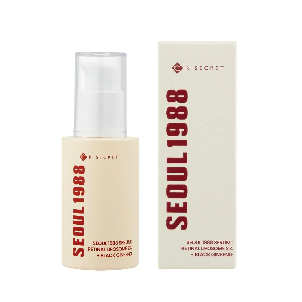 KSECRET Seoul 1988 Serum Retinal Lipsome 2% + Black Ginseng